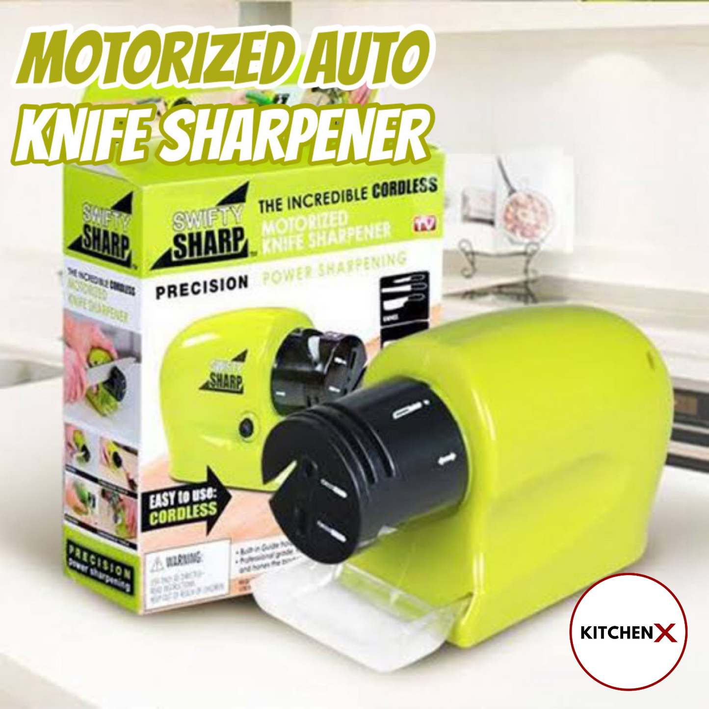 Automatic Motorized Knife & Blade Sharpener - (IMPORTED)