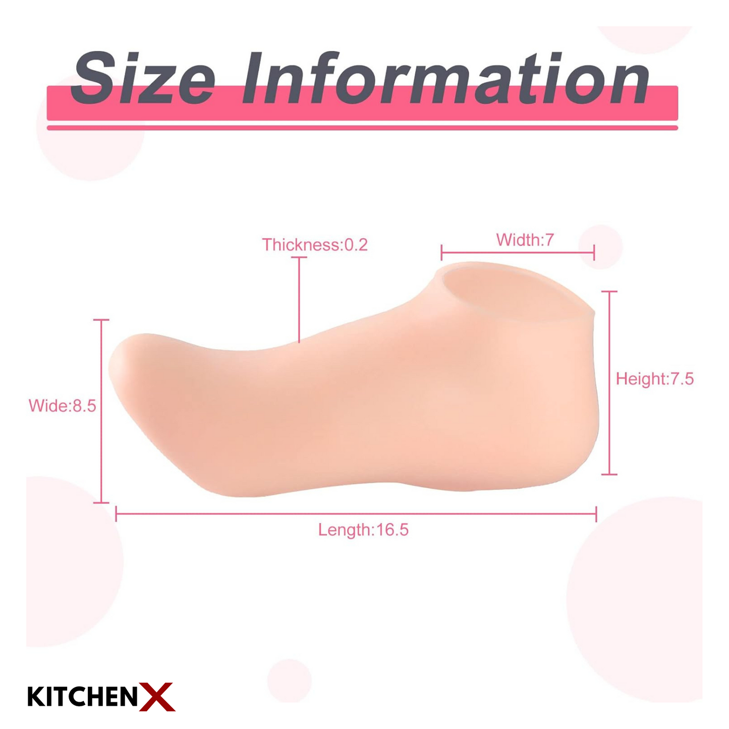 High Quality Silicone Moisturising Gel Socks