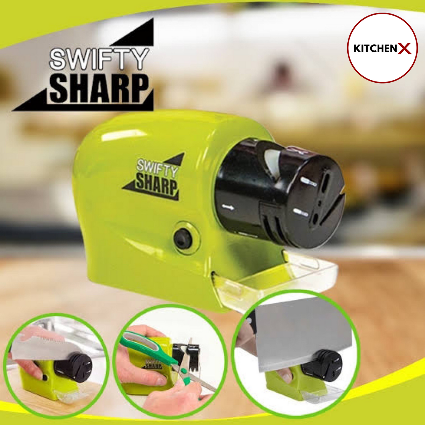 Automatic Motorized Knife & Blade Sharpener - (IMPORTED)