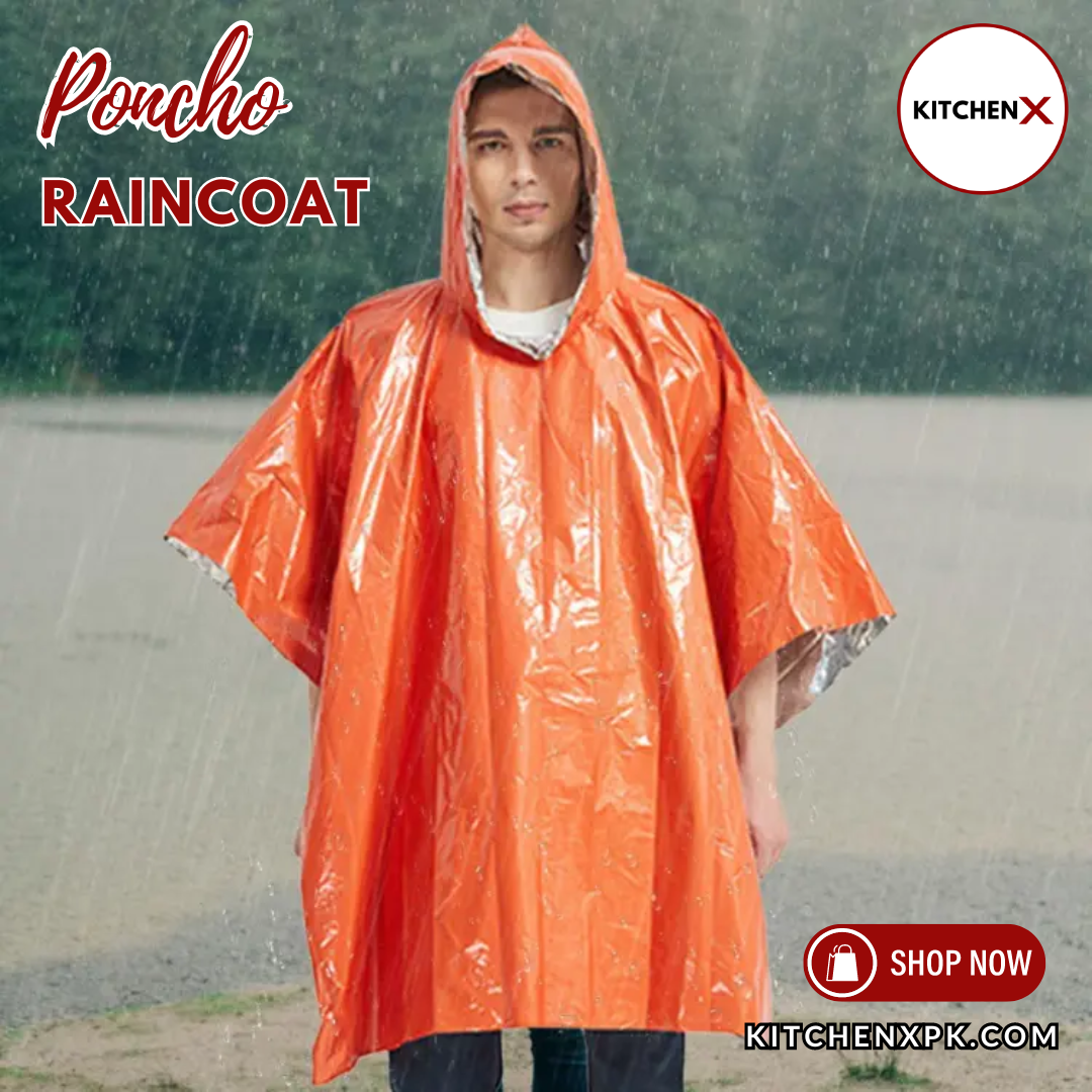 Waterproof RainCoat For Men & Women - (IMPORTED)