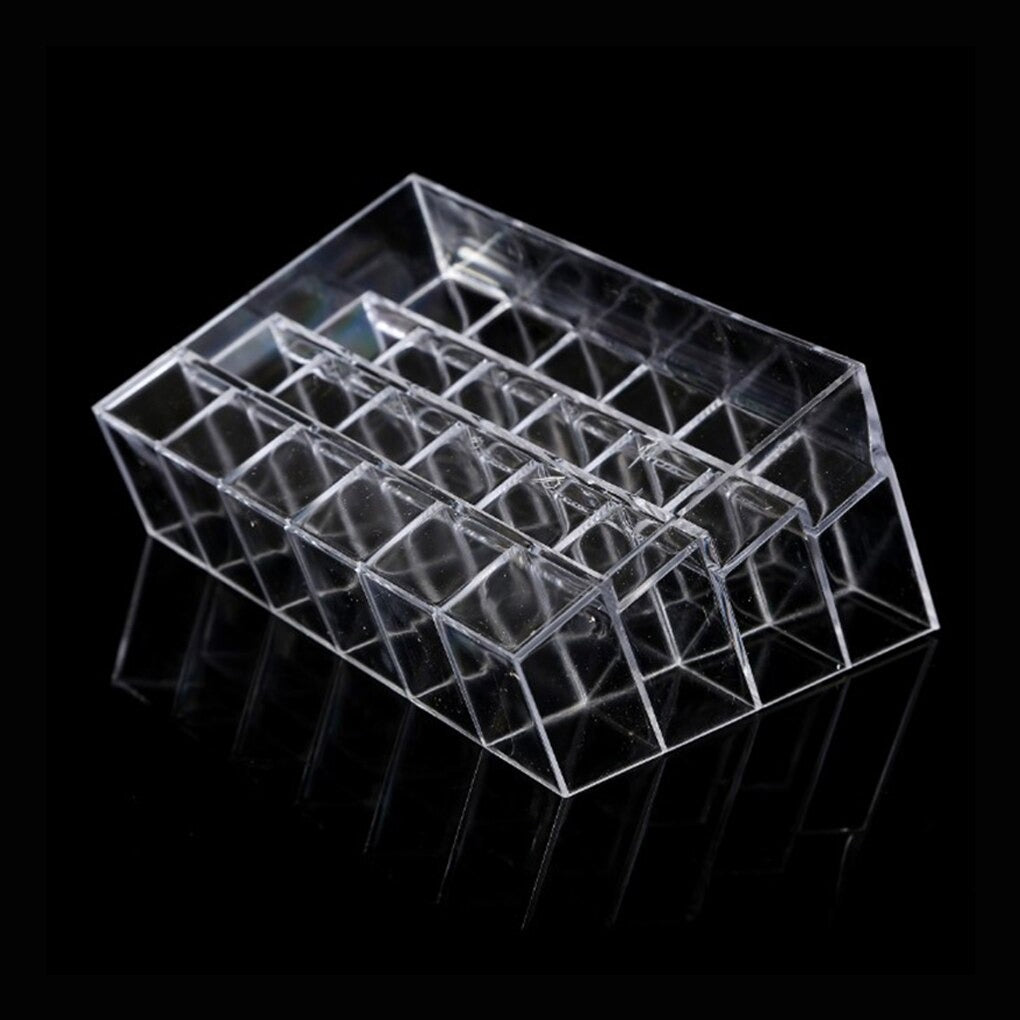 24 Grid Acrylic Lipstick/Cosmetic Organiser - (HIGH Quality)