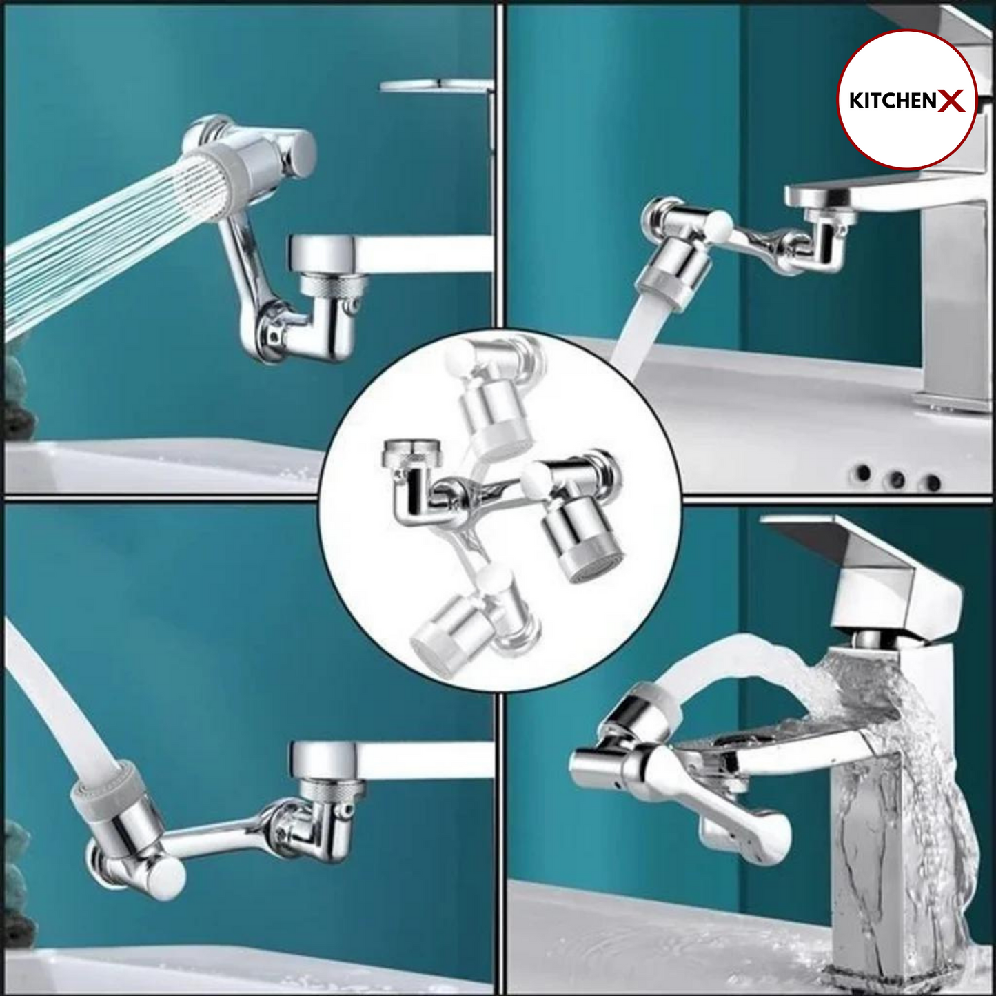 1080 Degree Rotating Swivel Faucet - (FREE Delivery)