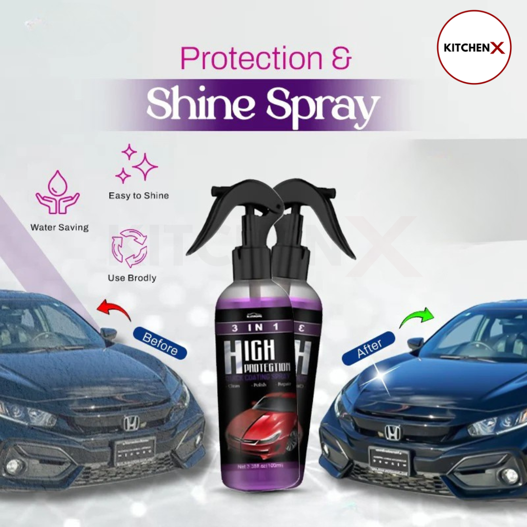 3 in 1 High Protection Car Coating Spray
