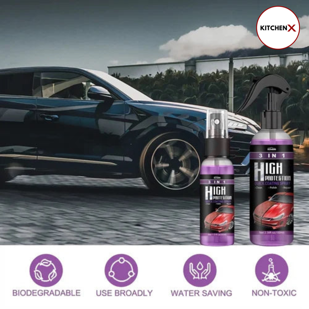 3 in 1 High Protection Car Coating Spray