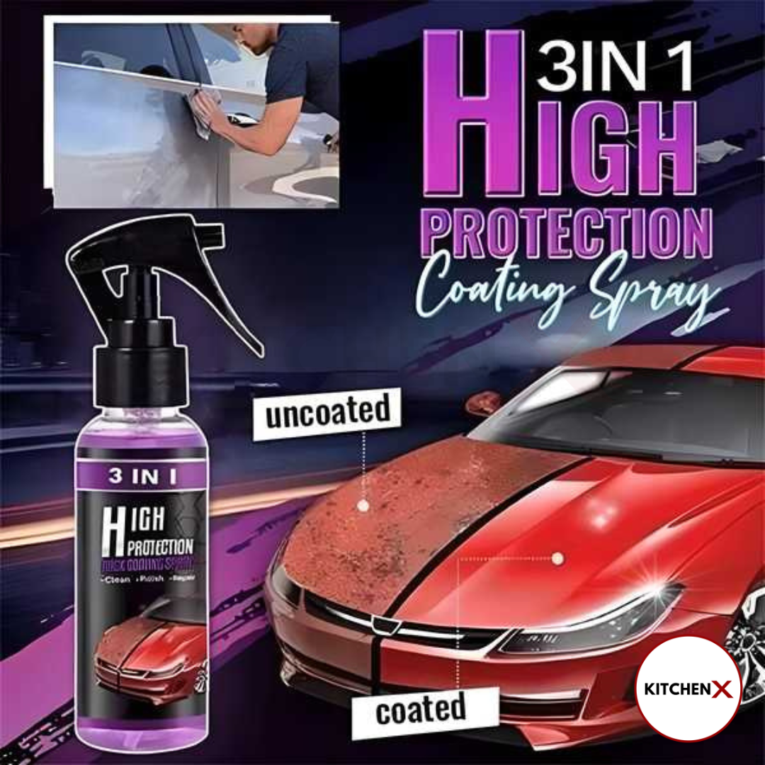 3 in 1 High Protection Car Coating Spray