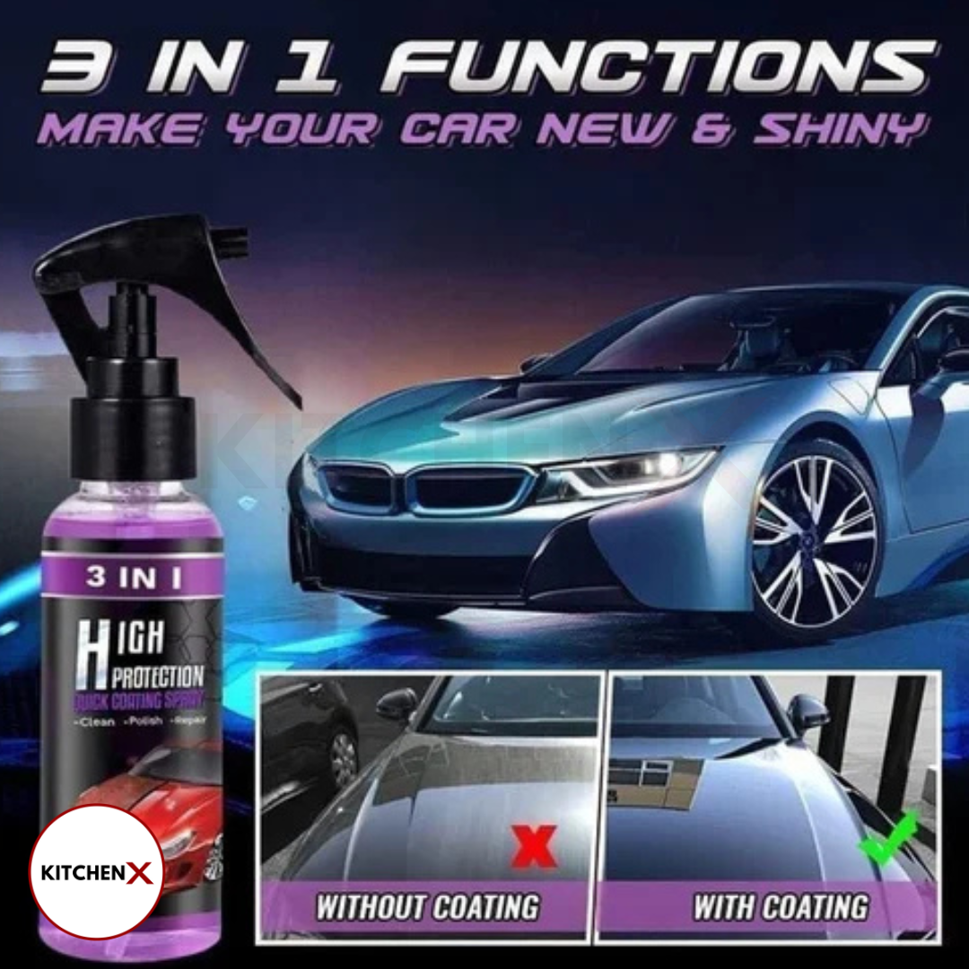 3 in 1 High Protection Car Coating Spray