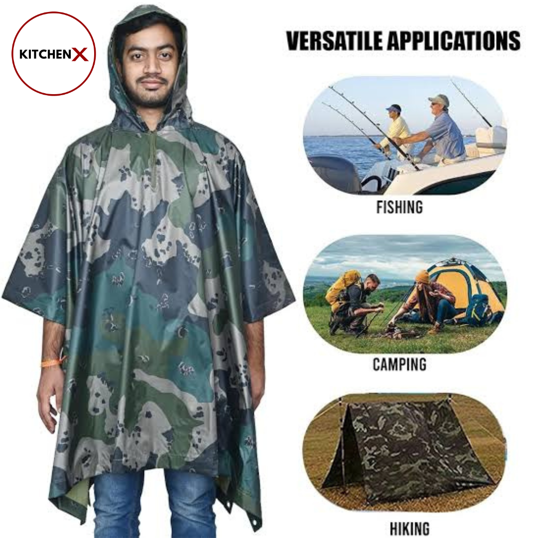 Waterproof RainCoat For Men & Women - (IMPORTED)