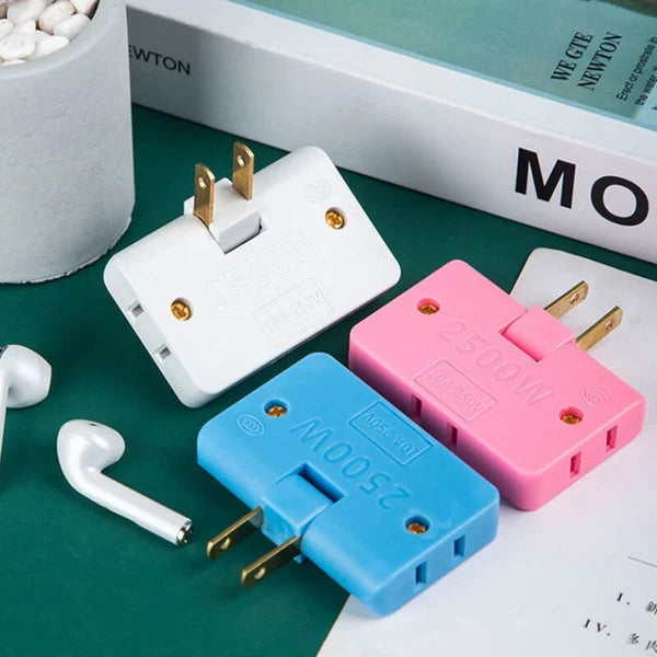 3 in 1 Rotatable Socket Converter