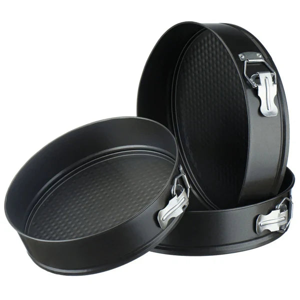 3 PCS Round Non Stick Cake Baking Pan
