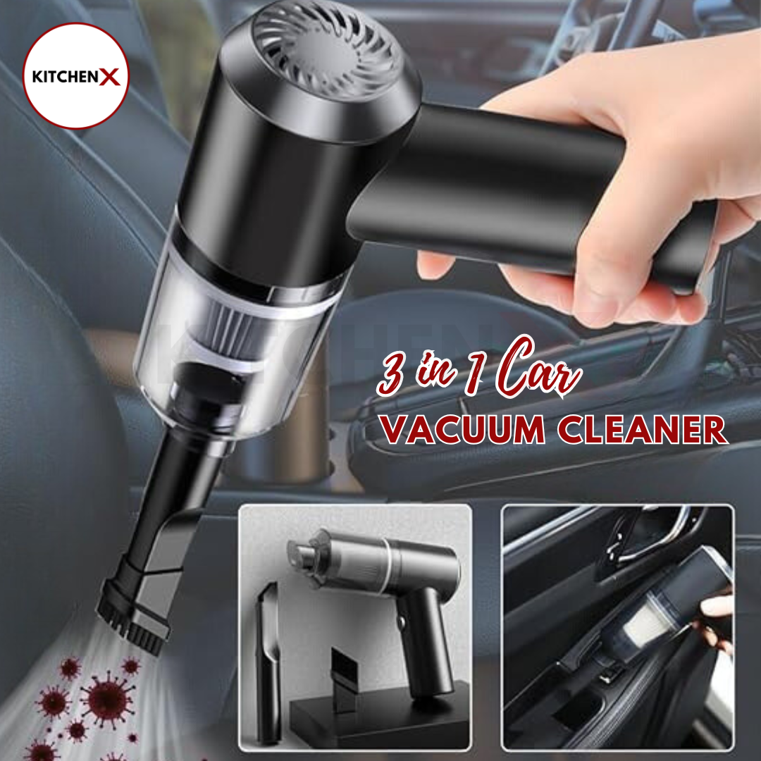 3 in 1 Car Vacuum Cleaner