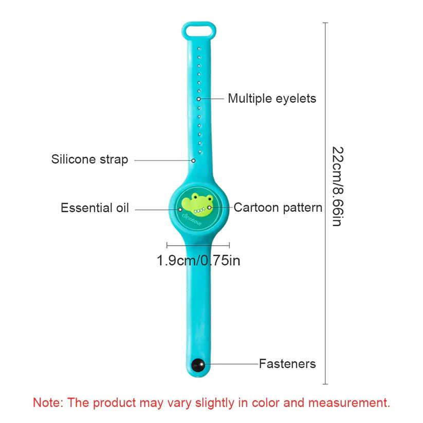 Kids Mosquito Repellent Bands with LED Light Up