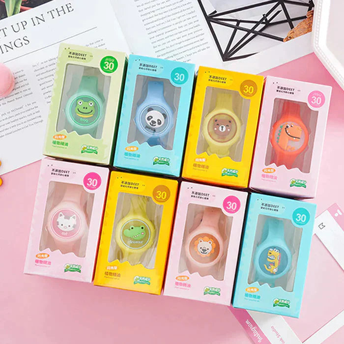 Kids Mosquito Repellent Bands with LED Light Up