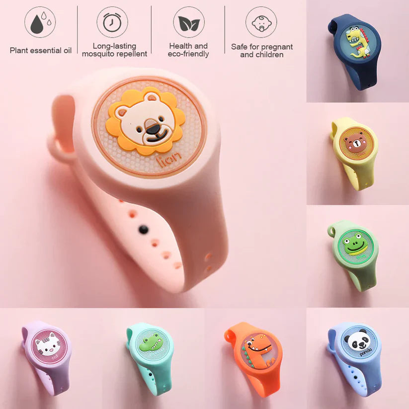 Kids Mosquito Repellent Bands with LED Light Up