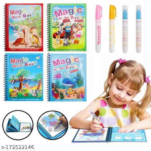 Magic Water Colouring Book