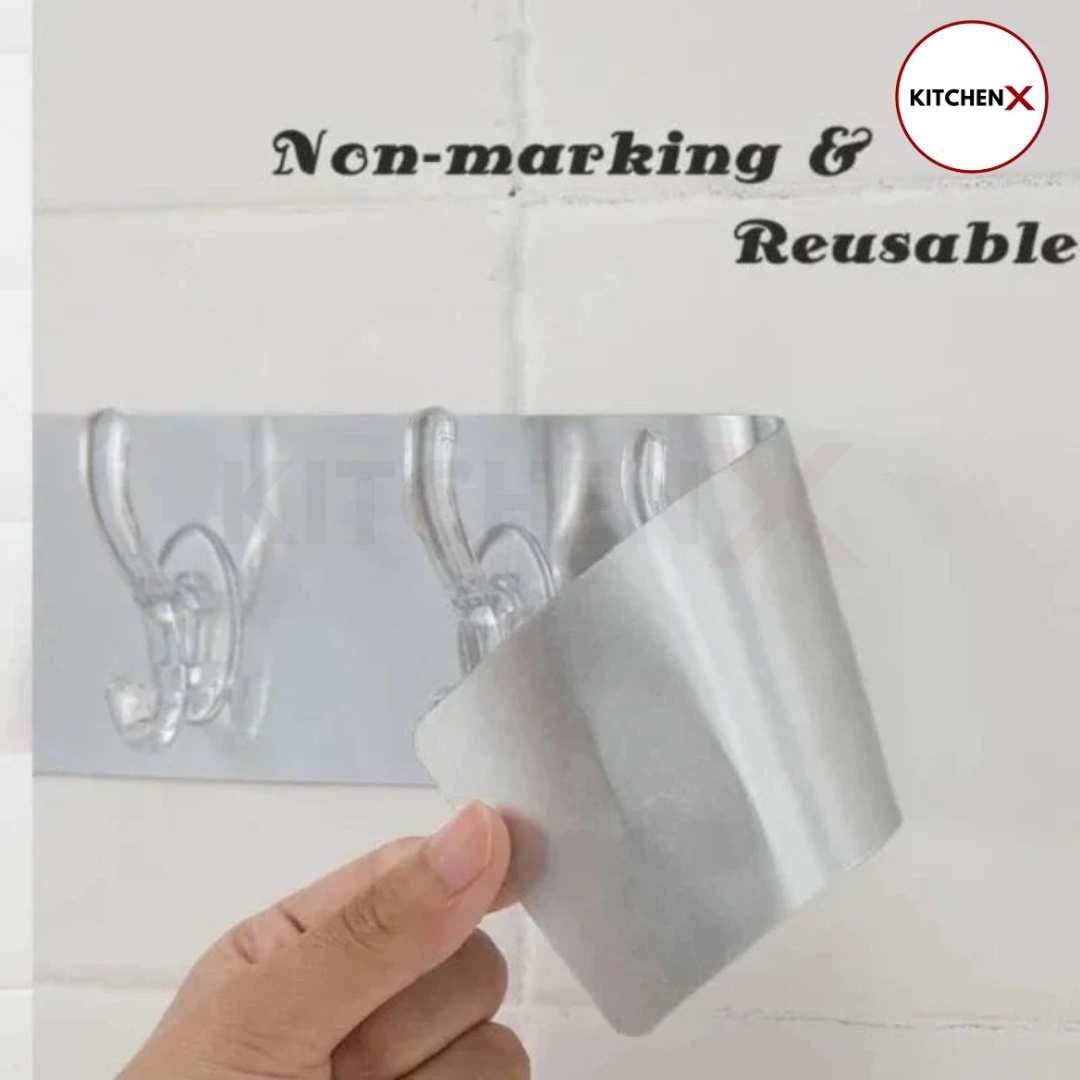 Self Adhesive Wall Mounted Hooks Strip