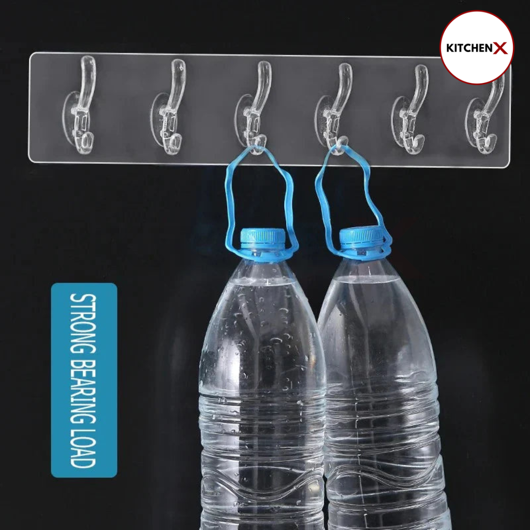 Self Adhesive Wall Mounted Hooks Strip
