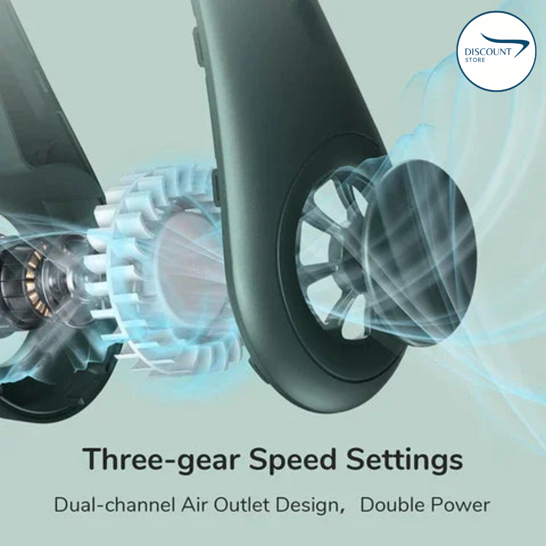 Portable Bladeless Hanging Neck Fan