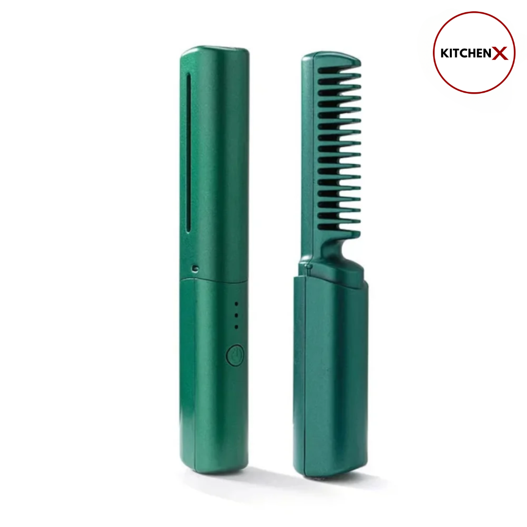 Wireless 2 in 1 Professional Hair Straightener Comb - (FREE Delivery)