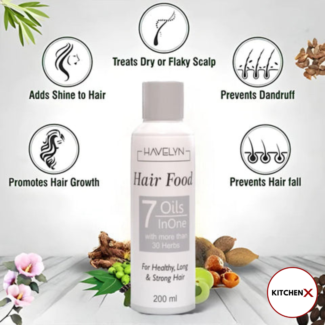 7 in 1 Havelyn Hair Food Oil - (FREE Delivery)