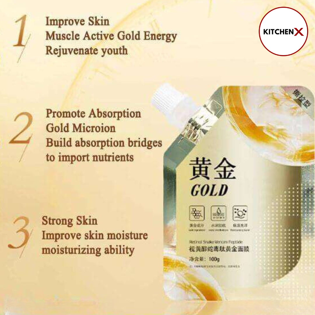 Retinol Snake Venom Gold Mask