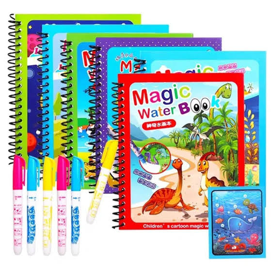 Magic Water Colouring Book