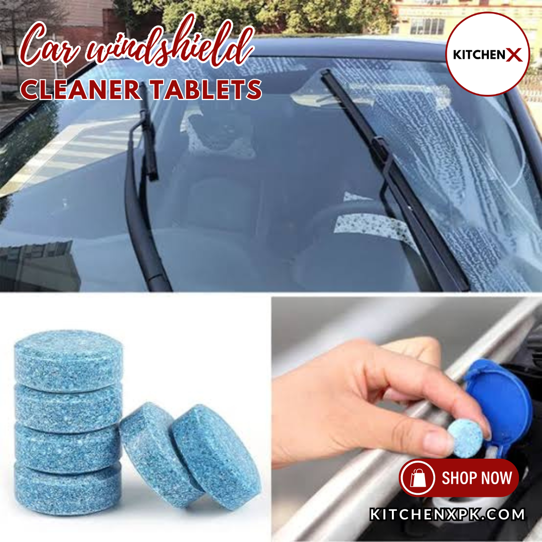 Car Windshield Window Glass Self Cleaning Tablets - (IMPORTED)