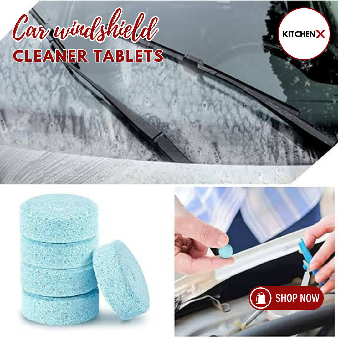 Car Windshield Window Glass Self Cleaning Tablets - (IMPORTED)