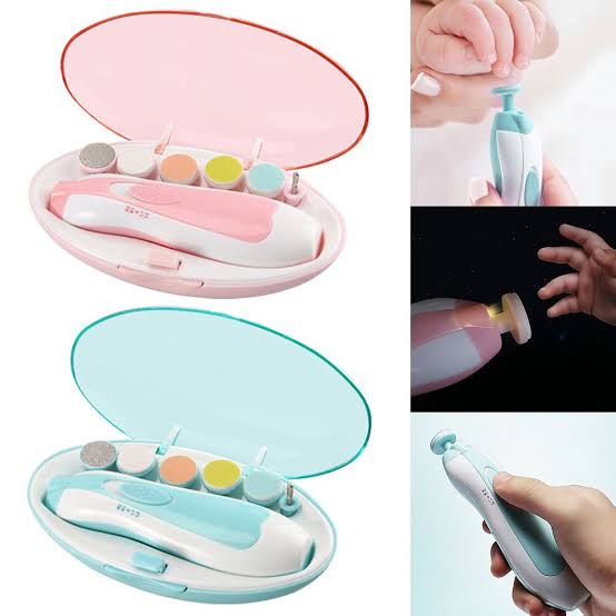 6 in 1 Electric Baby Nail Trimmer & Clipper Set