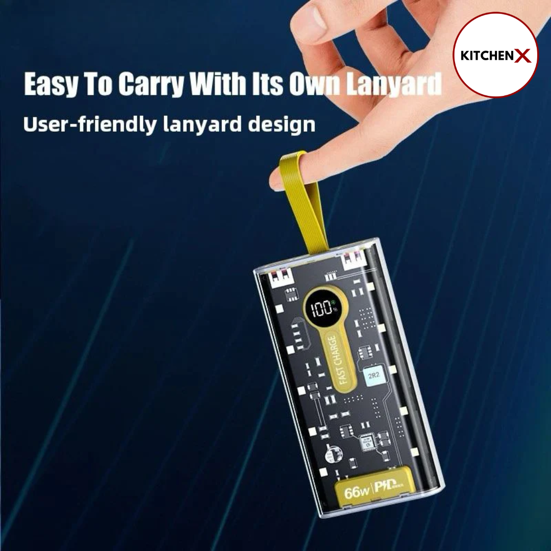 66W Super Fast 20000 mAh Powerbank
