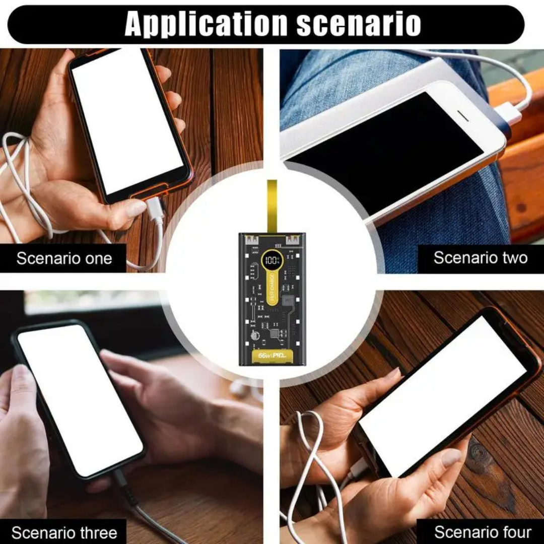 66W Super Fast 20000 mAh Powerbank