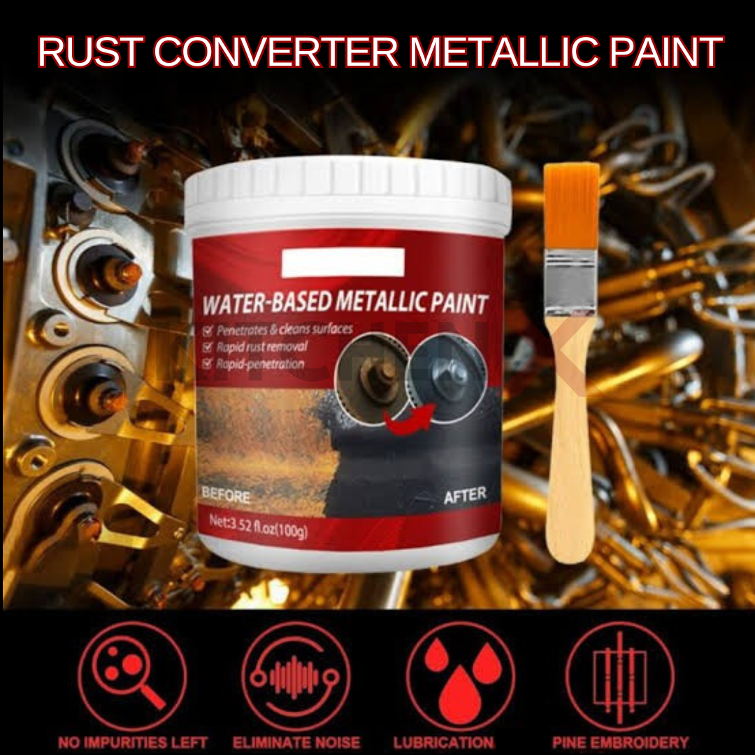 Water Metallic Rust Remover Paint