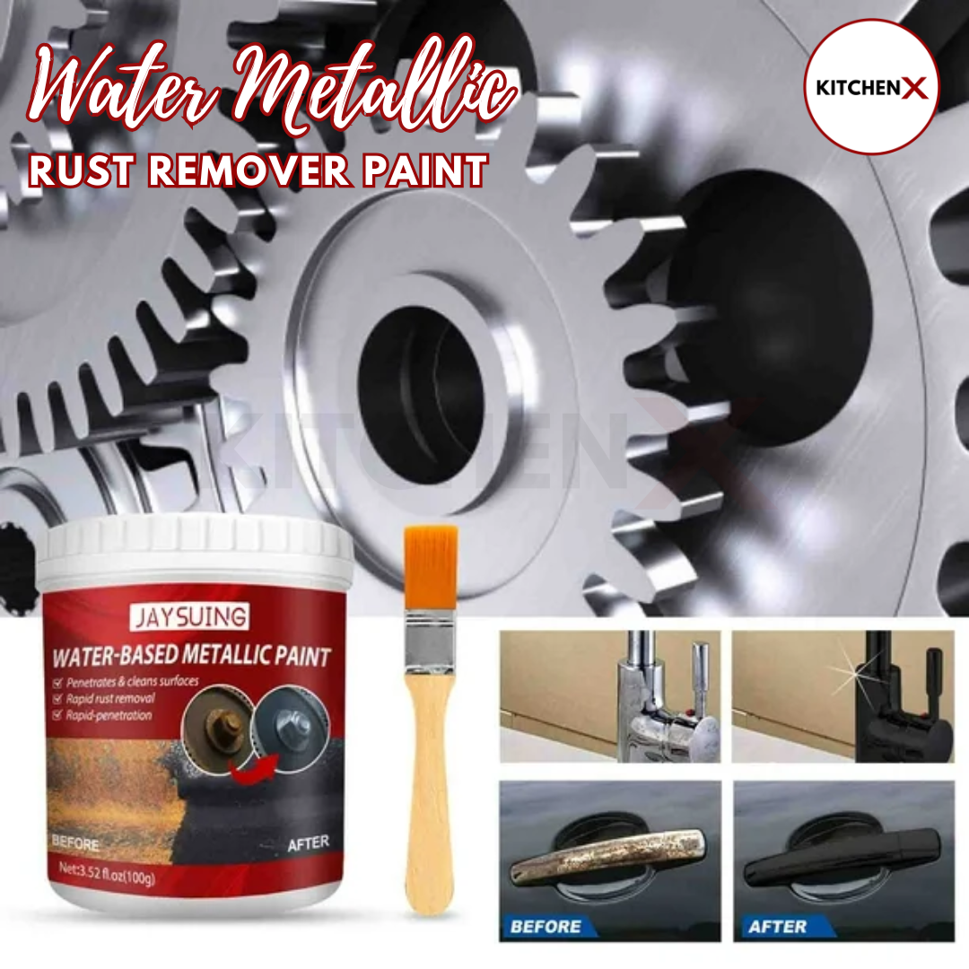 Water Metallic Rust Remover Paint