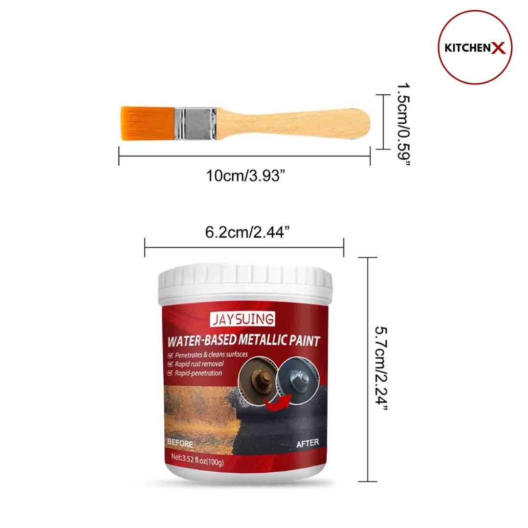 Water Metallic Rust Remover Paint